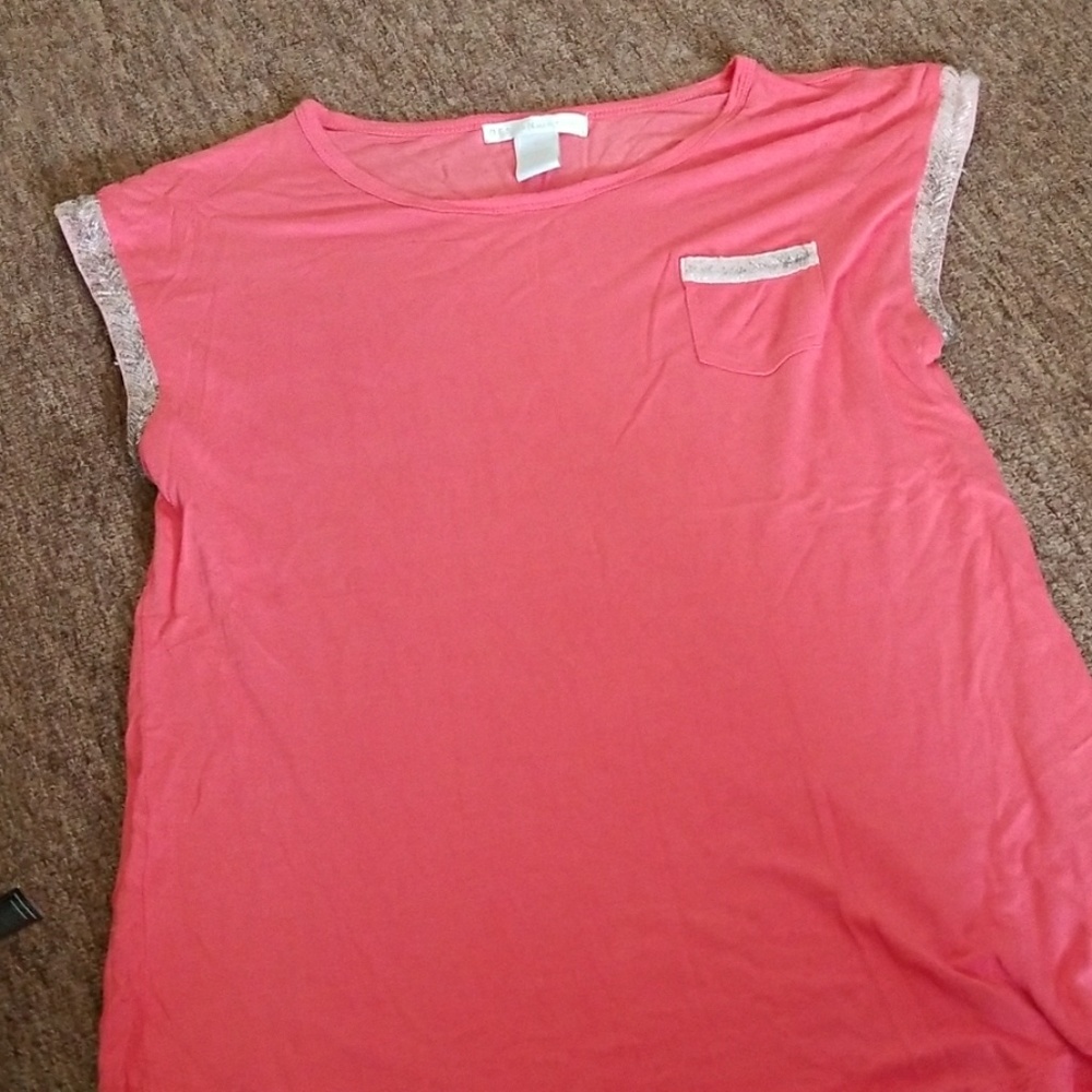 Pink beaded top
